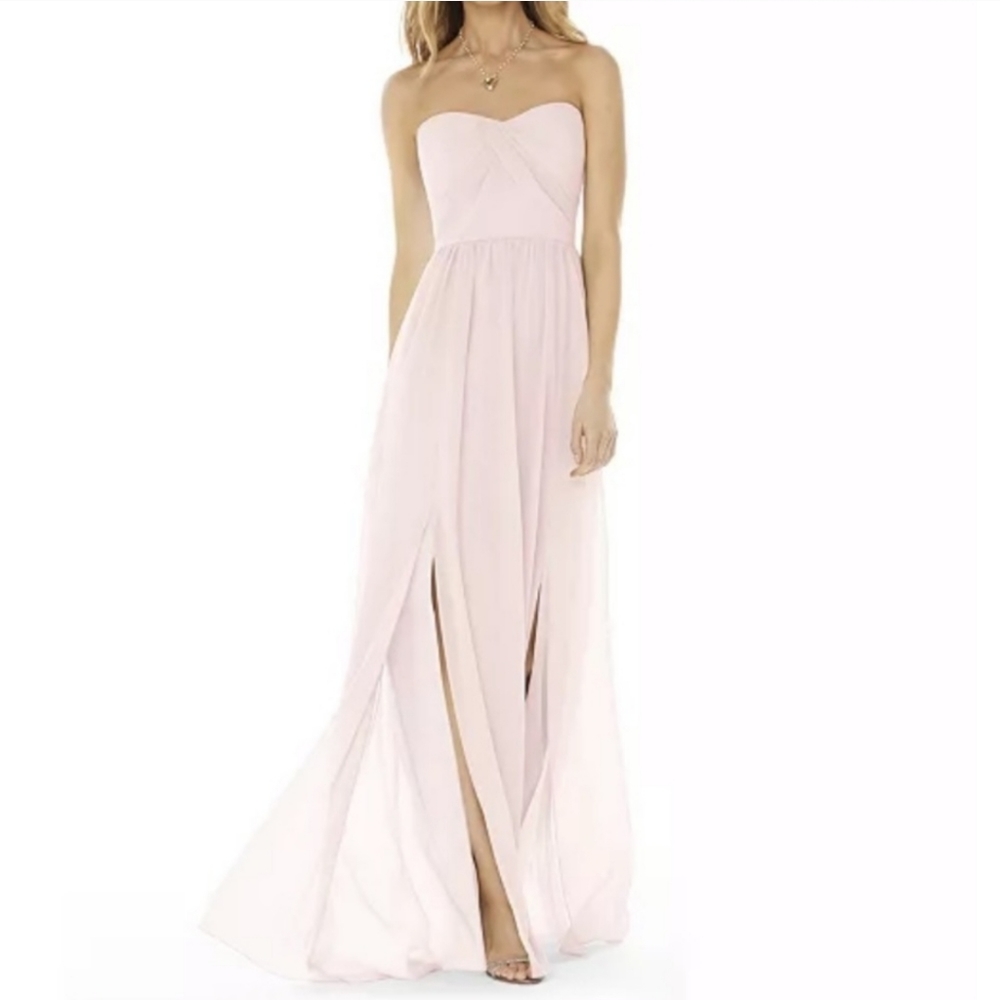Social Bridesmaid Size 6 Strapless Gown